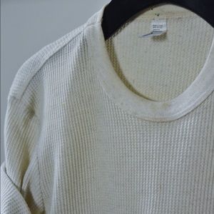 American Apparel Waffle Knit Tee